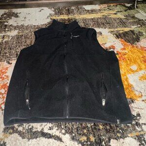 Solaris Black Fleece Vest